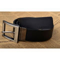 Famous design man roll and reversible buckle man belts